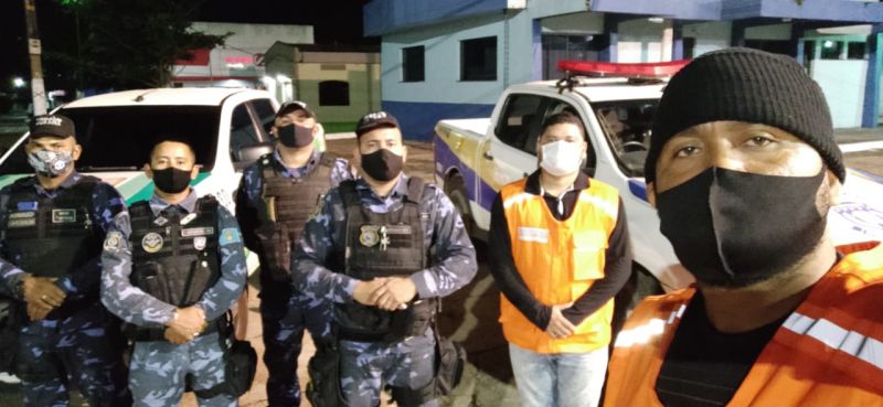 Guardas Municipais dão apoio à fiscalização 