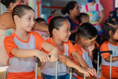 notícia: Volta às aulas na Rede Municipal de Ensino de Benevides