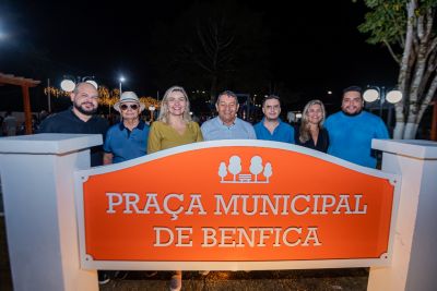 notícia: Nova Praça de Benfica é entregue para a população de Benevides