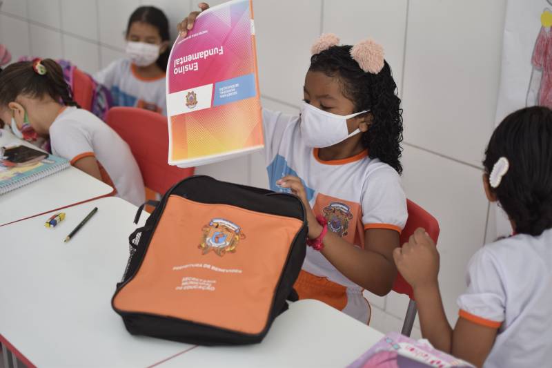 notícia: Volta às aulas na Rede Municipal de Ensino de Benevides 