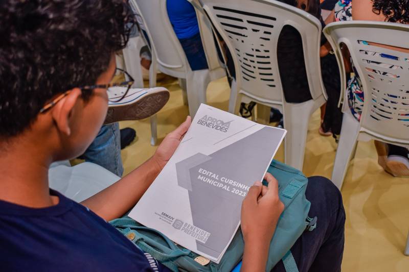 notícia: Aprova Benevides lança edital do cursinho municipal 2023