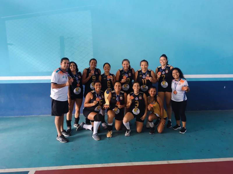 notícia: Benevides conquista o 3º lugar no Vôlei Feminino nos XIII Jogos Abertos do Pará - Regional Guamá-Guajará