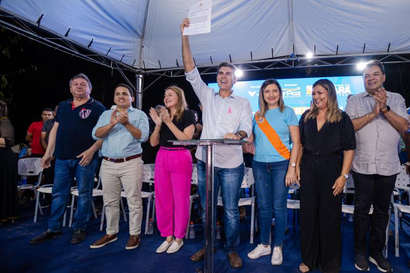 notícia: Assinada a Ordem de Serviço para a Usina da Paz em Benevides